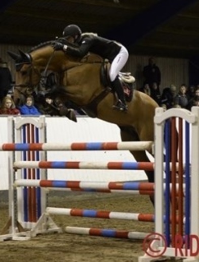 Volstrups Cash og Sofie Bøgelund til Hingsteshow Nord 2014